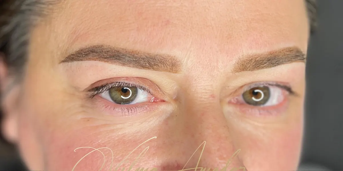 Micropigmentación de cejas: resultado real: después