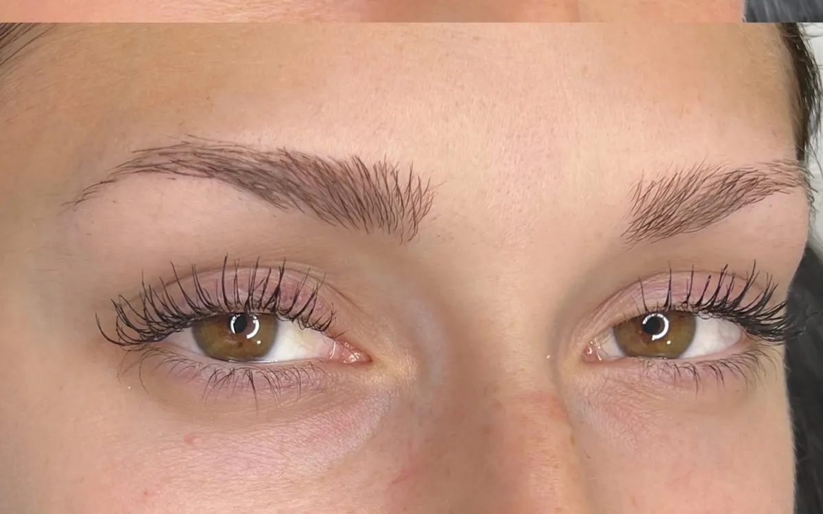 Micropigmentación de cejas: resultado real: antes