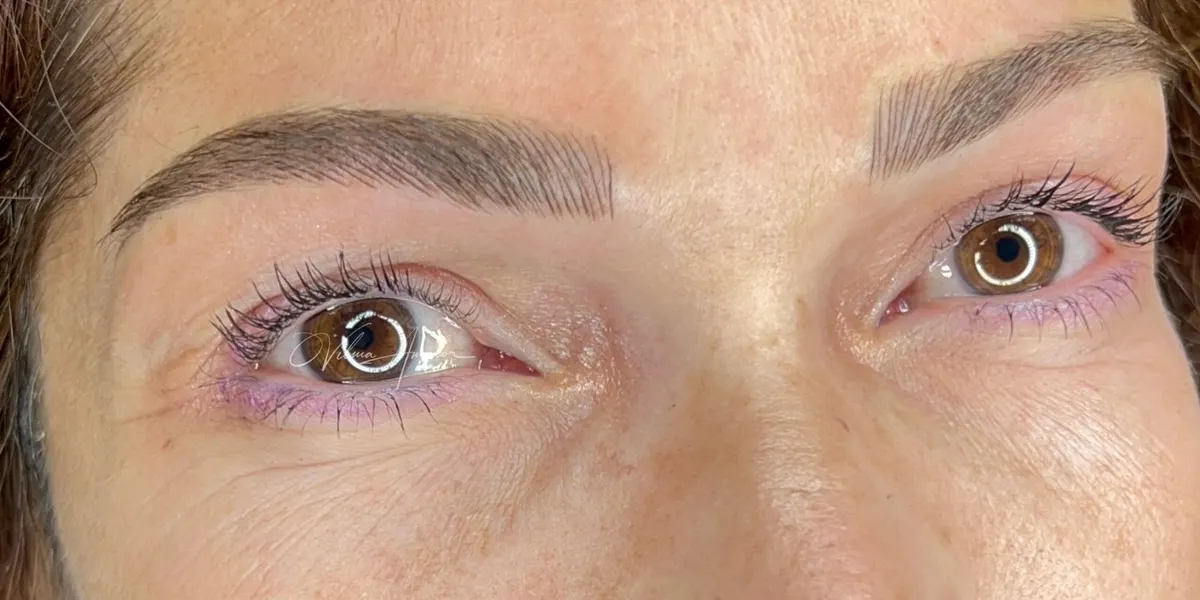 Microblading: resultado real: después
