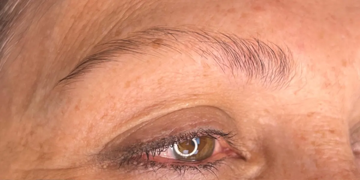 Microblading: resultado real: antes
