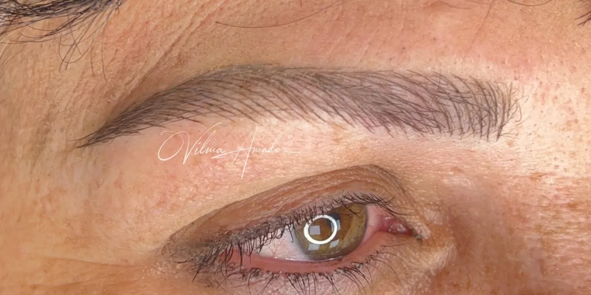 Microblading: resultado real: después
